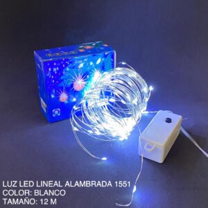 Luz led lineal alambrada de 18 metros