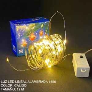 Luz led lineal alambrada de 18 metros