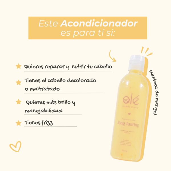 ACONDICIONADOR JARABE DE MANGO MARCA OLÉ